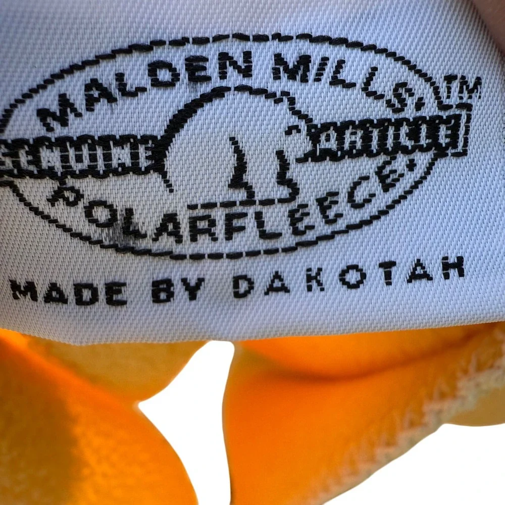 Malden Mills Polarfleece Blanket Throw‎ Yellow Soft Cozy Home Decor